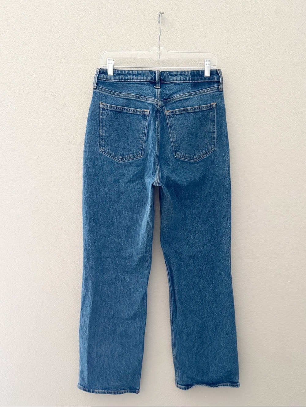 Abercrombie & Fitch 90's Relaxed Jeans Curve Love 30 Straight Classic Minimal - Picture 4 of 10
